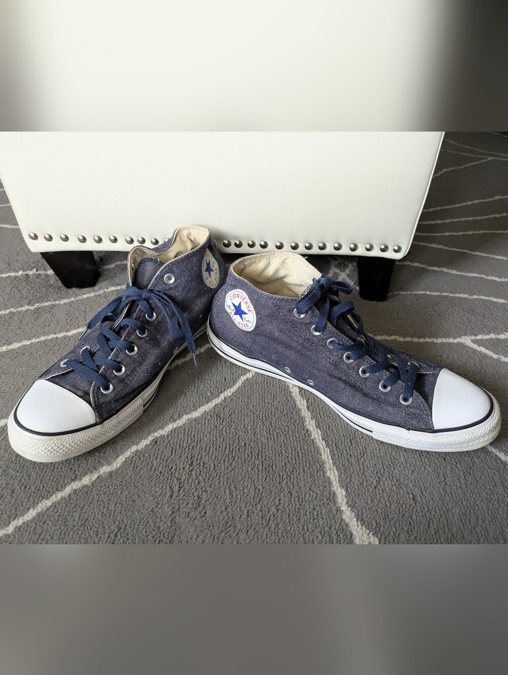 Rare Limited Edition Denim Converse Size 12